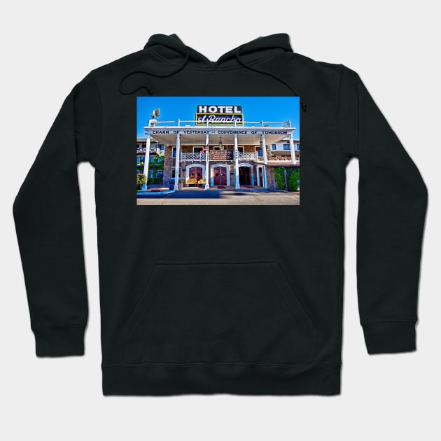 Hotel el Rancho Hoodie by bobmeyers